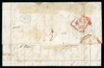Stamp of Ireland » Pre-Stamp Postal History » Unified Post Period - 1827-1839 1837 (June 9") letter from Bahia, Brazil to London showing a framed "LIMERICK SHIP LETTER"