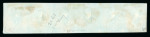 Stamp of Great Britain » 1841 2d Blue 1841 2d blue pl.3 BA-BF in horizontal strip of six with good to large margins, used