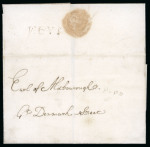 Stamp of Ireland » Pre-Stamp Postal History » Local Post Period - 1773-1840 1799 (January 9th) Folded entire sent locally with "J A 9 M" and "P - P - Pd" handstamps