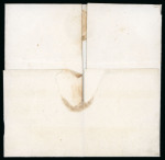 Stamp of Ireland » Pre-Stamp Postal History » Local Post Period - 1773-1840 1799 (January 9th) Folded entire sent locally with "J A 9 M" and "P - P - Pd" handstamps