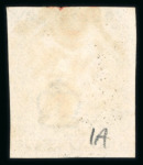 Stamp of Great Britain » 1840 1d Black and 1d Red plates 1a to 11 1840 1d grey-black (worn plate) pl.1a NC, a fine and attractive four margin example with red MC.