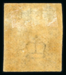 Stamp of Great Britain » 1840 1d Black and 1d Red plates 1a to 11 1d black pl.1b HC with four margins unused