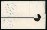 Stamp of Ireland » Pre-Stamp Postal History » Local Post Period - 1773-1840 1835 (October 14th) Folded mourning entire sent locally with crisp blue two line "ARMAGH / PENNY POST"