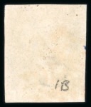 Stamp of Great Britain » 1840 1d Black and 1d Red plates 1a to 11 1d black pl.1b SI with 4 margins and neat orange-red MC, a fine and attractive example.