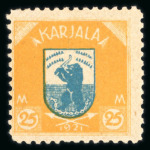 Stamp of Finland Finland: a few earlier issues include 5k blue and 5p