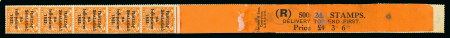 Stamp of Ireland » 1922 (Jun) Harrison Coils Overprints  (T20-T24) 2d orange, die I and die II, coil leader (R) (500), with ten stamps of die I joined to tens stamps of die II