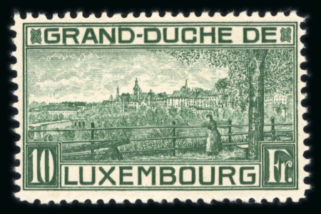Stamp of Luxembourg Luxembourg: substantial collection with a small group