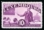 Stamp of Luxembourg Luxembourg: substantial collection with a small group