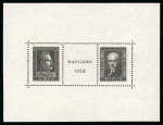 Stamp of Large Lots and Collections Poland: 1860-1936 with the 1860 10k (scarce) then ranges