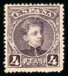 Stamp of Large Lots and Collections Spain: 1856-1936 with 50 or so 1856 to 1878 issues,
