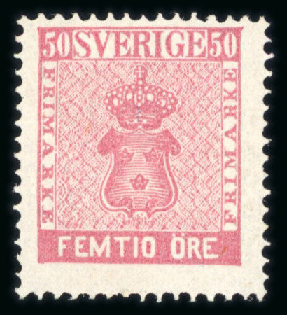 Stamp of Sweden Sweden: 1858-1936 with a handful of early issues including