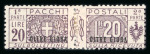 Stamp of Italy » Italian Colonies and Possessions » Oltre Giuba Italian Colonies: Jubaland with 1925 2L and 5L, also