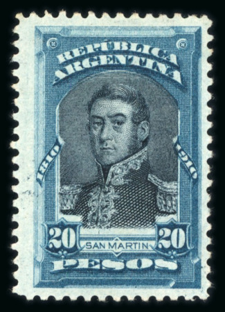 Stamp of Large Lots and Collections South America: Argentina with a few early types, 1910