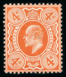 Stamp of Great Britain » Collections 1902-13 range of mint De La Rue and Somerset House