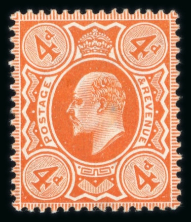 Stamp of Great Britain » Collections 1902-13 range of mint De La Rue and Somerset House