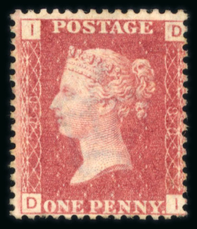 Stamp of Great Britain » Collections 1864-79 1d red plates complete from 71 to 224 mint on pages