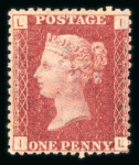 Stamp of Great Britain » Collections 1864-79 1d red plates complete from 71 to 224 mint on pages