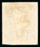 Stamp of Great Britain » 1840 1d Black and 1d Red plates 1a to 11 1840 1d black pl.1a RG with 4 large margins and neat red MC