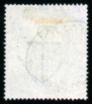 Stamp of Great Britain » 1855-1900 Surface Printed » 1883-84 & 1888 High Values 1883-84 10s ultramarine on blued paper used