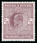 Stamp of Great Britain » King Edward VII » 1911-13 Somerset House Issues 1911-13 Somerset House 2s6d dark purple mint