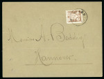 Stamp of Persia » 1876-1896 Nasr ed-Din Shah Issues 1894 print matter Tabriz to Hannover, Germany, bearing 2ch brown 1891 issue,