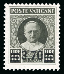 Stamp of Large Lots and Collections Vatican: 1929-1951, Collection on stockcards with the