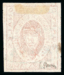 Stamp of Colombia 1859-66, group of 14 stamps mainly used