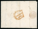 Stamp of Ireland » Pre-Stamp Postal History » Independant Post Office Period - 1784-1831 1808 (December 30th) Folded lettersheet sent to Dublin,