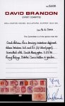 Stamp of Great Britain » 1855-1900 Surface Printed » 1867-83 High Values 1890 South Kensington Penny Post Jubilee "2 JY 90" cancels tying 17 values to large piece incl. £5 orange