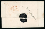 Stamp of Ireland » Pre-Stamp Postal History » Local Post Period - 1773-1840 1840 (April 22nd) Folded entire from Hollywood, Co. Down