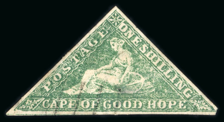 Stamp of South Africa » Cape of Good Hope 1853-64 Cape Triangulars group of six different forgeries,