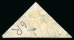 Stamp of South Africa » Cape of Good Hope 1853-64 Cape Triangulars group of six different forgeries,