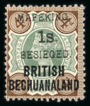 Stamp of South Africa » Mafeking 1900 Besieged 1s on 4d green and purple-brown, mint,
