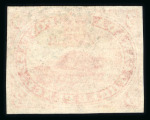 Stamp of Canada 1852-57 3d scarlet-vermilion, on wove paper, used with