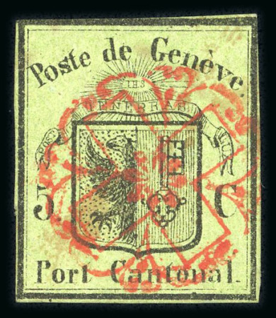 Stamp of Large Lots and Collections Switzerland: 1845-1949, kleines Steckbuch mit besseren Marken meist in besserer Erhaltung