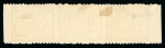 Stamp of Indian States » Jaipur 1912-22 1/4a pale yellow-olive imperf. vertically in horiz. strip of three, unused