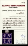 Stamp of Great Britain » 1840 2d Blue (ordered by plate number) 1840 2d bright blue pl.1 HC/ID, an exquisite mint block of four