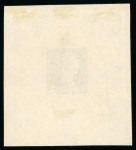 Stamp of Great Britain » Line Engraved Essays, Plate Proofs, Colour Trials and Reprints 1870 Ormond hill die proof in black on wove paper from the 1st (later rejected) die