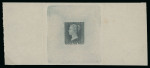 Stamp of Great Britain » Line Engraved Essays, Plate Proofs, Colour Trials and Reprints 1935 reprint of the first (rejected) die of the One Penny stamp in black