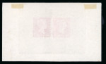 Stamp of Great Britain » Line Engraved Essays, Plate Proofs, Colour Trials and Reprints 1935 reprint of the first (rejected) die of the One Penny stamp in a pair of rose-carmine