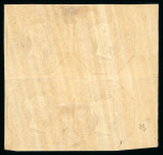 Stamp of Great Britain » 1847-54 Embossed 1853 10d. red-brown, Die 3 ww, marginal block of four