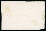Stamp of Indian States » Barwani 1922 1/4a dull blue (clear impression) on thickish glazed wove paper in complete sheetlet of four