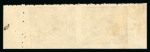 Stamp of Indian States » Barwani 1922 1/4a grey (poor impression) imperf. between vertical pair, unused