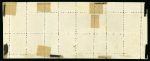 Stamp of Indian States » Barwani 1923 1/4a rose on laid battoné paper, perf.12, in complete sheet of 12