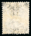 Stamp of British P.O. in Siam (Bangkok) » Cancellations » Consular Cachets British Consulate: Strait Settlements 1882 CC 10 on 30c claret, bearing oval "BRITISH CONSULATE BANGKOK" cachet in black