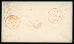 Stamp of Great Britain » Collections 1854-60 Scots Locals collection of 33 1d red covers