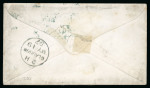 Stamp of Great Britain » Collections 1854-60 Scots Locals collection of 33 1d red covers