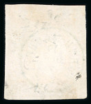 Stamp of Romania » King Carol 1871 - "With Beard" Imperforate 10 bani yellow-orange, five singles, each bearing superb