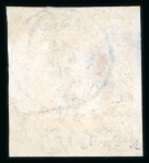 Stamp of Romania » King Carol 1871 - "With Beard" Imperforate 10 bani yellow-orange, five singles, each bearing superb