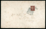 Stamp of Great Britain » Collections 1855-80 group of 17 1d red 'star' covers with 1850s duplex and experimental cancels